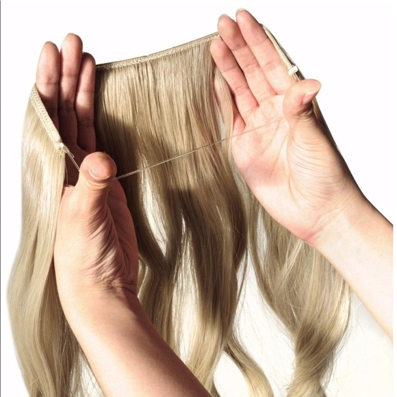 Halo Style Hair Extensions!!!!!!!! 20 Inches!!! main image 8
